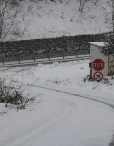 Zonguldakta 90 köy yolu kar nedeniyle kapalı