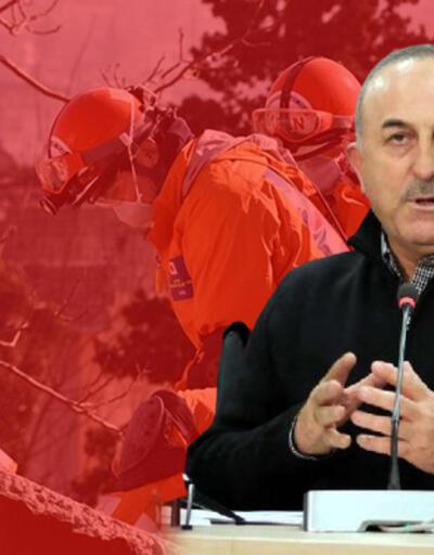 Bakan Çavuşoğlu rakam verdi: Kaç ülke Türkiyeye yardıma geldi