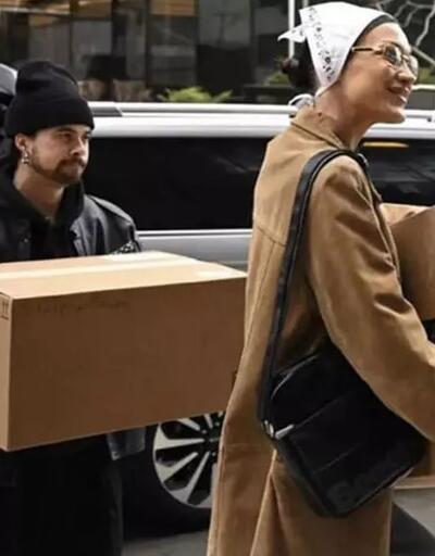 Bella Hadid depremzedeler için Türkevine yardım kutuları getirdi