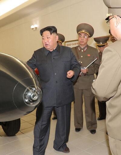 Kuzey Kore lideri Kim, yeni nükleer silahlarını gösterdi