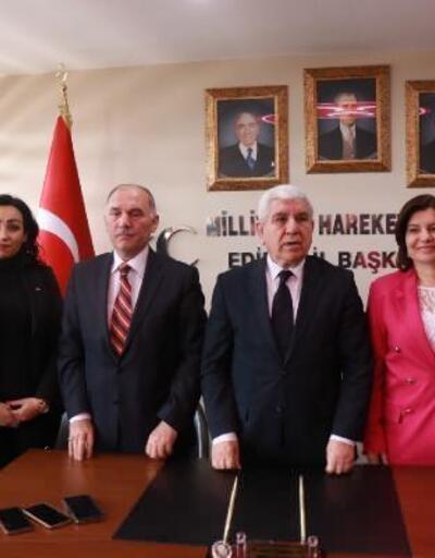 MHP Edirneden milletvekili aday adaylarını tanıttı