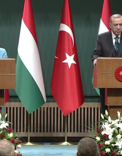 Macaristan Cumhurbaşkanı Ankarada... Erdoğan: TANAPtan Macaristana doğal gaz için desteğe hazırız