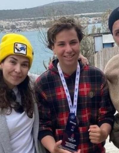 Barış Falay ile Esra Ronabarın oğlu Türkiye ikincisi oldu