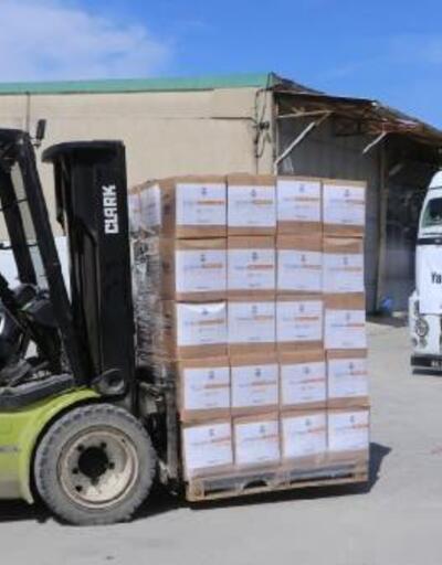Yalova Belediyesinden, deprem bölgesine 1500 koli  Bereket paketi yardımı