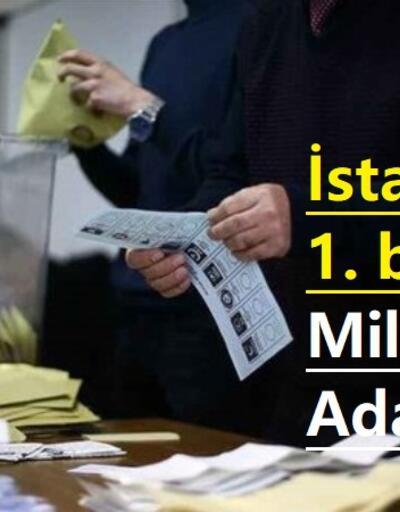 İstanbul 1. Bölge Milletvekili Adayları Listesi AK Parti, CHP, MHP, İYİ Parti, Yeşil Sol Parti 28. Dönem Milletvekili adayları kimler