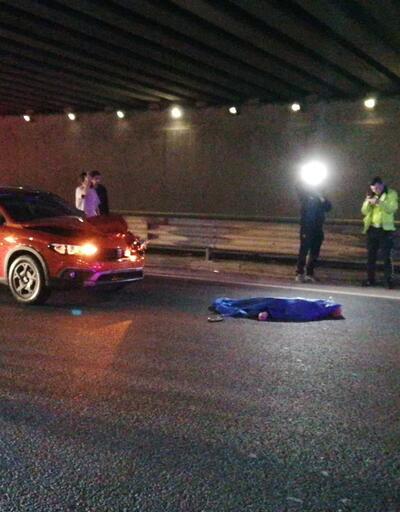 Tünelde şok kaza: Aracın çarptığı yaya hayatını kaybetti
