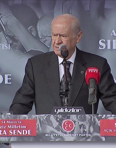 MHP lideri Bahçeli Niğde’de: “Çözülmesi gereken ilk sorun, muhalefet sorunudur”