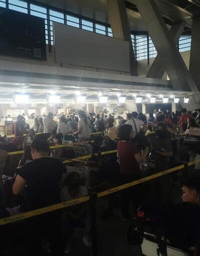 Filipinlerde havalimanında elektrik kesintisi: 46 uçuş iptal