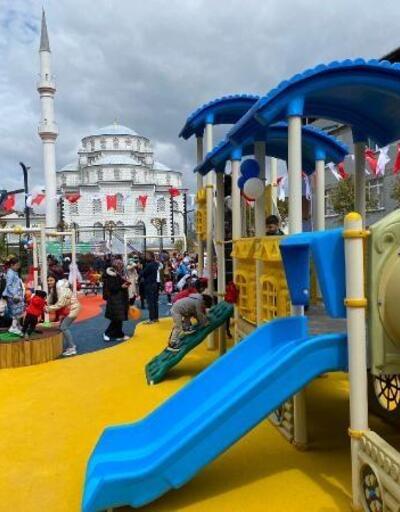 Kağıthane’de çocuk parkı açıldı
