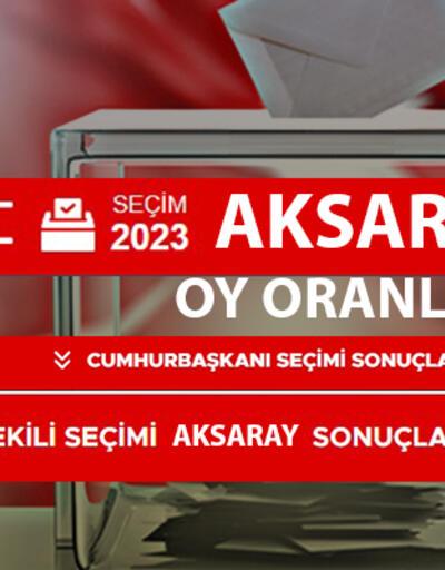 Haberler... Aksaray seçim sonuçları 14 Mayıs 2023 Aksaray Cumhurbaşkanı ve Milletvekili oy oranları ne kadar, yüzde kaç