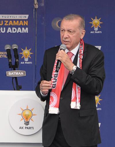 Son dakika... Cumhurbaşkanı Erdoğan, Batmanda: Kirli oyunlar bizi yıldıramaz