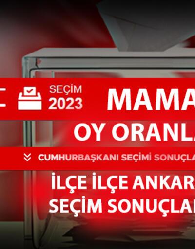Ankara Mamak seçim sonuçları 14 Mayıs 2023 Mamak oy oranları ne kadar, yüzde kaç