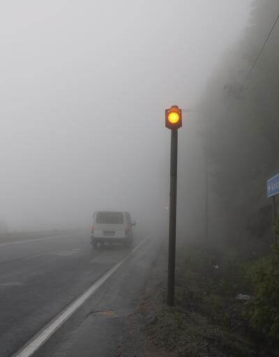 Bolu Dağı’nda yoğun sis: Görüş mesafesi 10 metreye kadar düştü