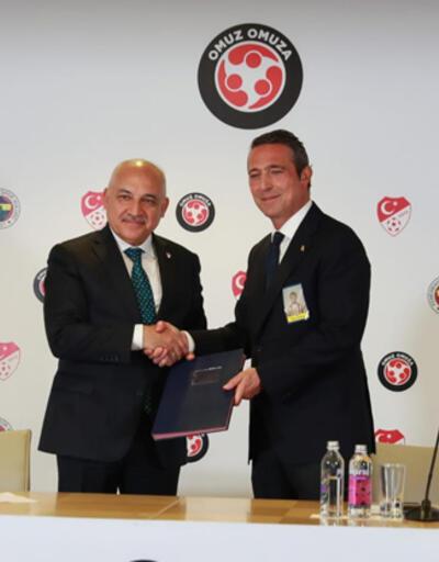TFF ile Fenerbahçe arasında Omuz Omuza Kampanyası Bağış Protokolü imzalandı