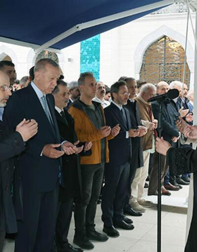 Cumhurbaşkanı Erdoğan Gazeteci Engin Ardıçın cenaze törenine katıldı