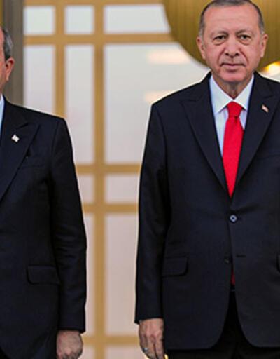 KKTC Cumhurbaşkanı Tatardan Cumhurbaşkanı Erdoğana tebrik telefonu