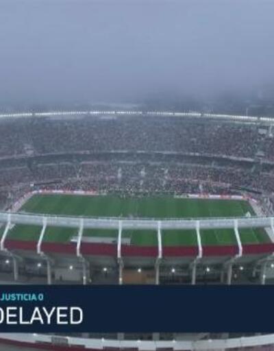 Arjantinde River Plate-Defensa maçı tatil edildi