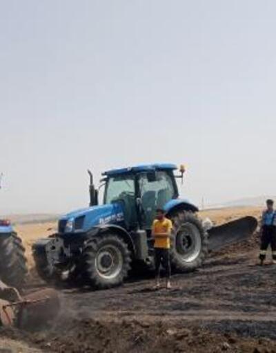 Gaziantep’te 40 dönüm ekili buğday  yandı