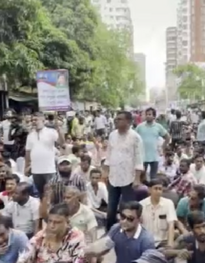 Bangladeş’te enerji krizi protesto edildi