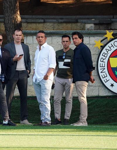 Fenerbahçe idmanını Başkan Ali Koç ve yöneticiler de izledi