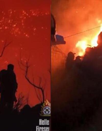 Son dakika: Türkiyeden Yunanistana yangınla mücadelede destek