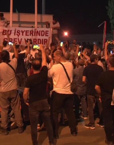 İzmirde metro ve tramvay işçileri greve gitti