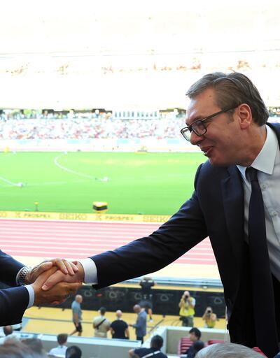 Cumhurbaşkanı Erdoğan, Dünya Atletizm Şampiyonası 100 Metre Finali’ni izledi