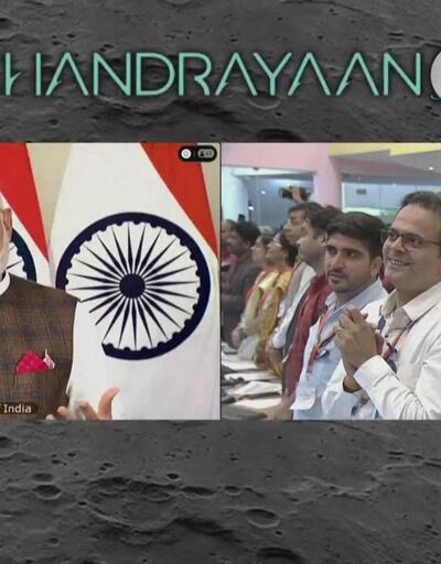 Son dakika... Hindistan’a ait uzay aracı Ay’a indi