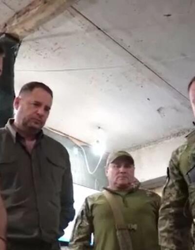 Zelenskiy’den Donetsk’teki cephe hattına ziyaret
