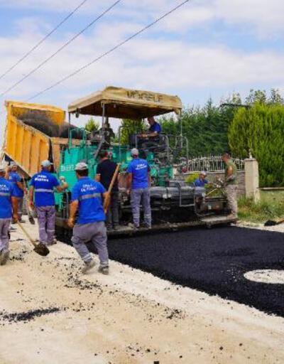 Erbaa’da sıcak asfalt çalışmaları sürüyor