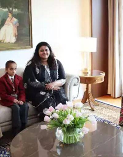 Emine Erdoğan, Earth Foundationın Başkanı Bhagat ile görüştü