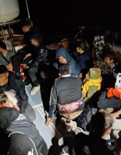 İHAlar tespit etti: Aydın açıklarında 52 düzensiz göçmen yakalandı
