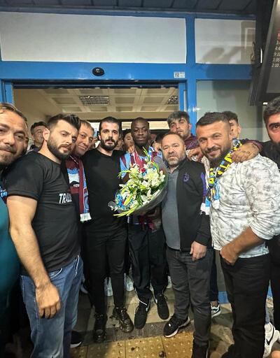 Trabzonda Nicolas Pepeye hediyeli karşılama
