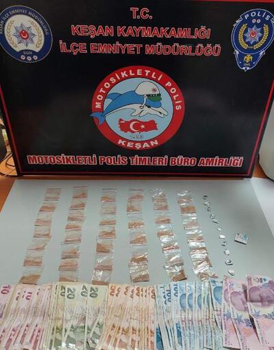 Edirne’de uyuşturucuyla yakalanan şüpheliye tutuklama