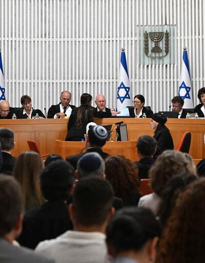 İsrailde Yüksek Mahkeme yargı yasasını görüşmek için toplandı