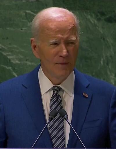 Son dakika... ABD Başkanı Biden, 78’inci BM Genel Kurulu’na hitap etti