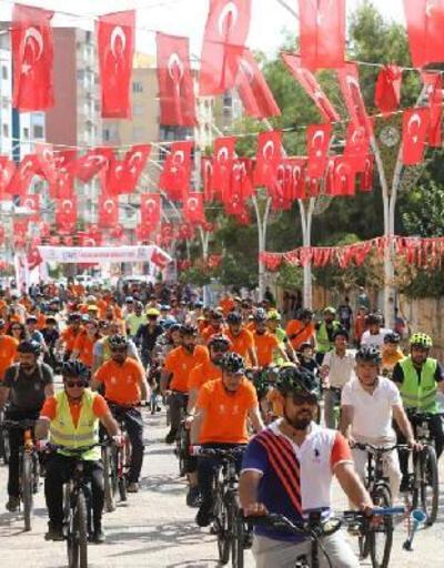 Mardin’de ‘Başaklar Diyarı Bisiklet Turu’ etkinliği