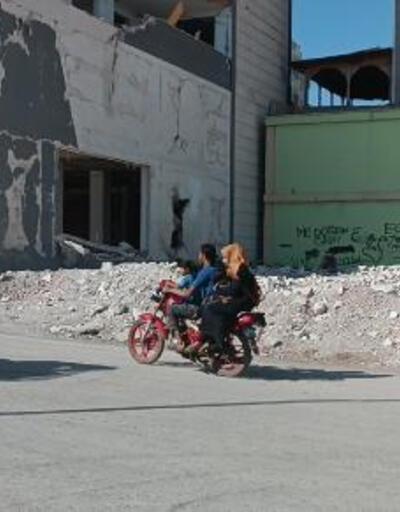 Gaziantepte motosiklette 4 kişilik ailenin tehlikeli yolculuğu