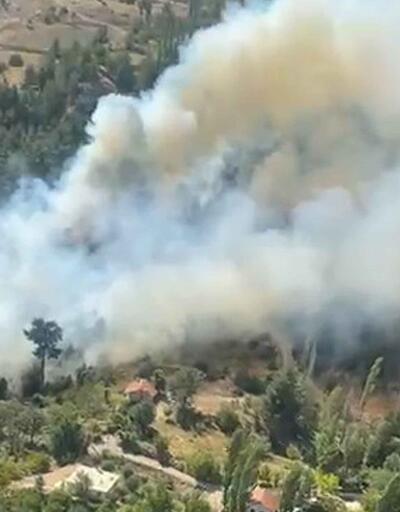Antalyanın Kaş ilçesinde çıkan orman yangını kontrol altına alındı