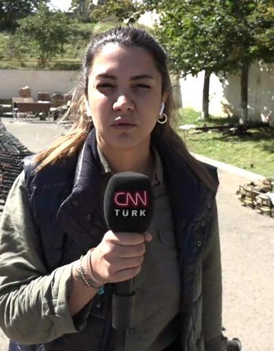 CNN TÜRK o silahları görüntüledi Fulya Öztürk, Karabağdan bildiriyor...