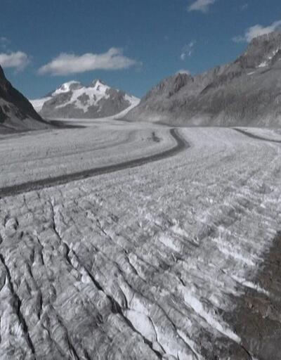 İsviçre buzulları eriyor… İki yılda yüzde 10’unu kaybetti