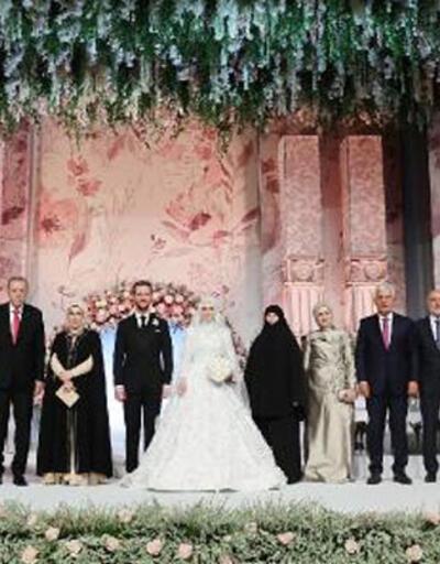 Cumhurbaşkanı Erdoğan yeğeninin nikah törenine katıldı