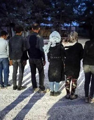 Kilis’te, 6 göçmen yakalandı