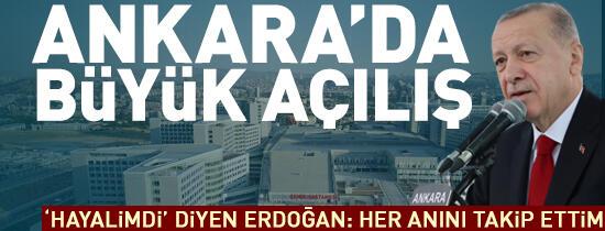 SON DAKİKA: Etlik Şehit Hastanesi açılıyor! Cumhurbaşkanı Erdoğan törende konuşuyor...