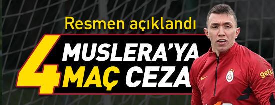 FIFA'dan Fernando Muslera'ya 4 maç ceza!