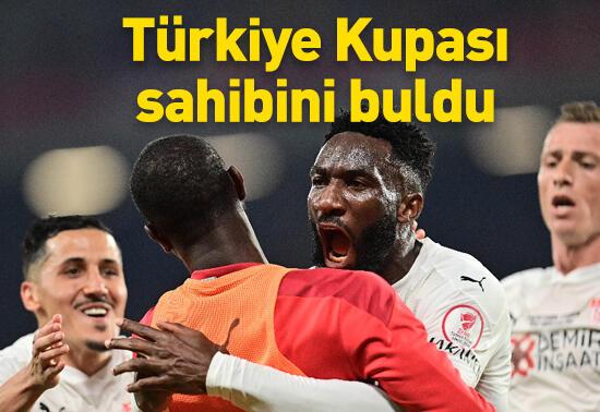 Ziraat Türkiye Kupası sahibini buldu