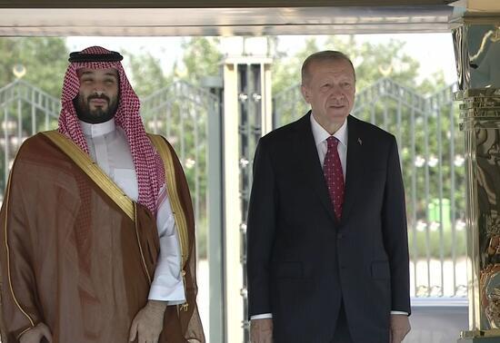 SON DAKİKA: Suudi Veliaht Prens Ankara'da