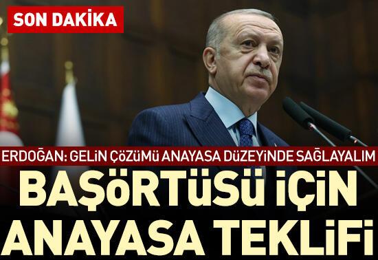 Erdoğan'dan yeni başörtüsü teklifi:Kılıçdaroğlu samimiyse çözümü anayasa düzeyinde sağlayalım