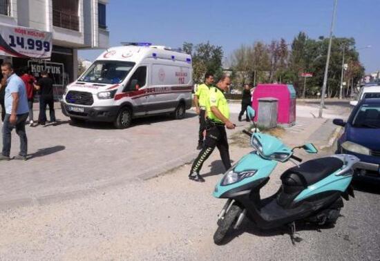 Lüleburgaz'da motosiklet yayaya çarptı: 2 yaralı