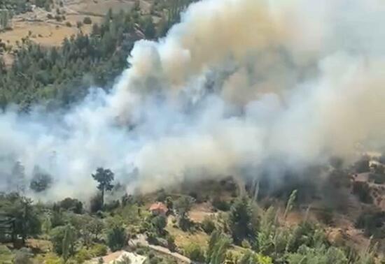 Antalya'nın Kaş ilçesinde çıkan orman yangını kontrol altına alındı